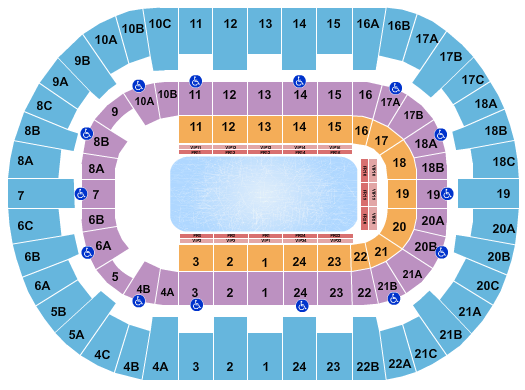 Pechanga Arena Disney On Ice Seating Chart